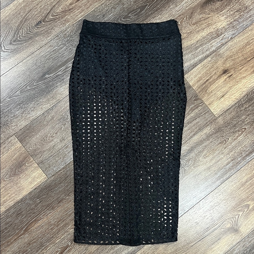 AGENT PROVOCATEUR “DEBORAH” Beautiful Skirt in Black W/ Front & Back Slit 🖤 - Picture 4 of 10